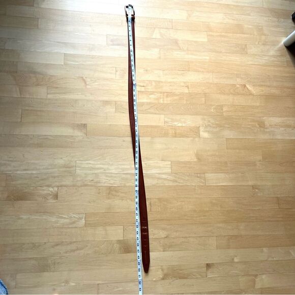 Paul Frederick Genuine Leather Made In Italy Cognac Brown Belt 42 - Picture 13 of 15